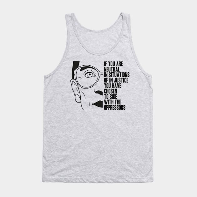 notorious rbg - rbg - ruth bader ginsburg - feminist - womens rights - notorious rbg - feminism - notorious - equal rights - social justice - ruth Tank Top by artdise